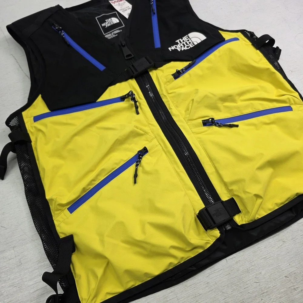 The North Face‎ BLS 3L Vest Lemon Black Unisex Women's L Men's M Layering Rare!